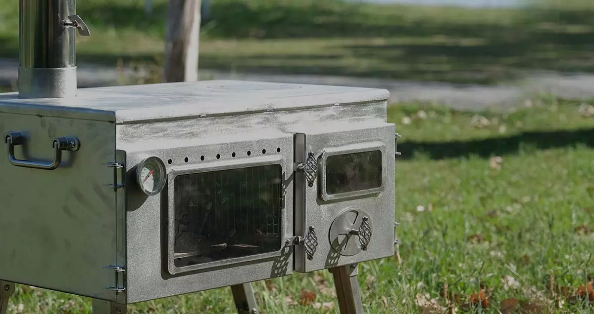 Parrilla para acampar