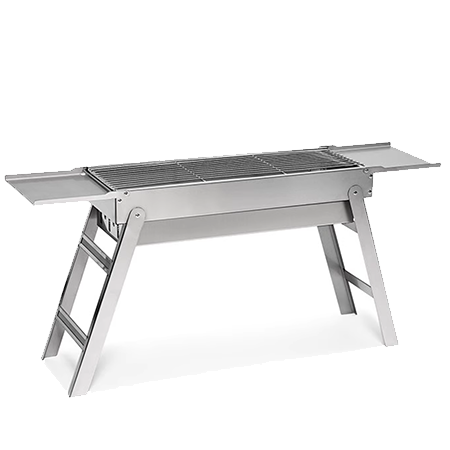 Estufa de barbacoa de carbón plegable minimalista