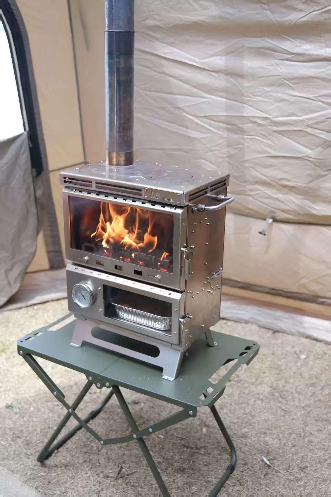 Horno de camping multifunción todo en uno
