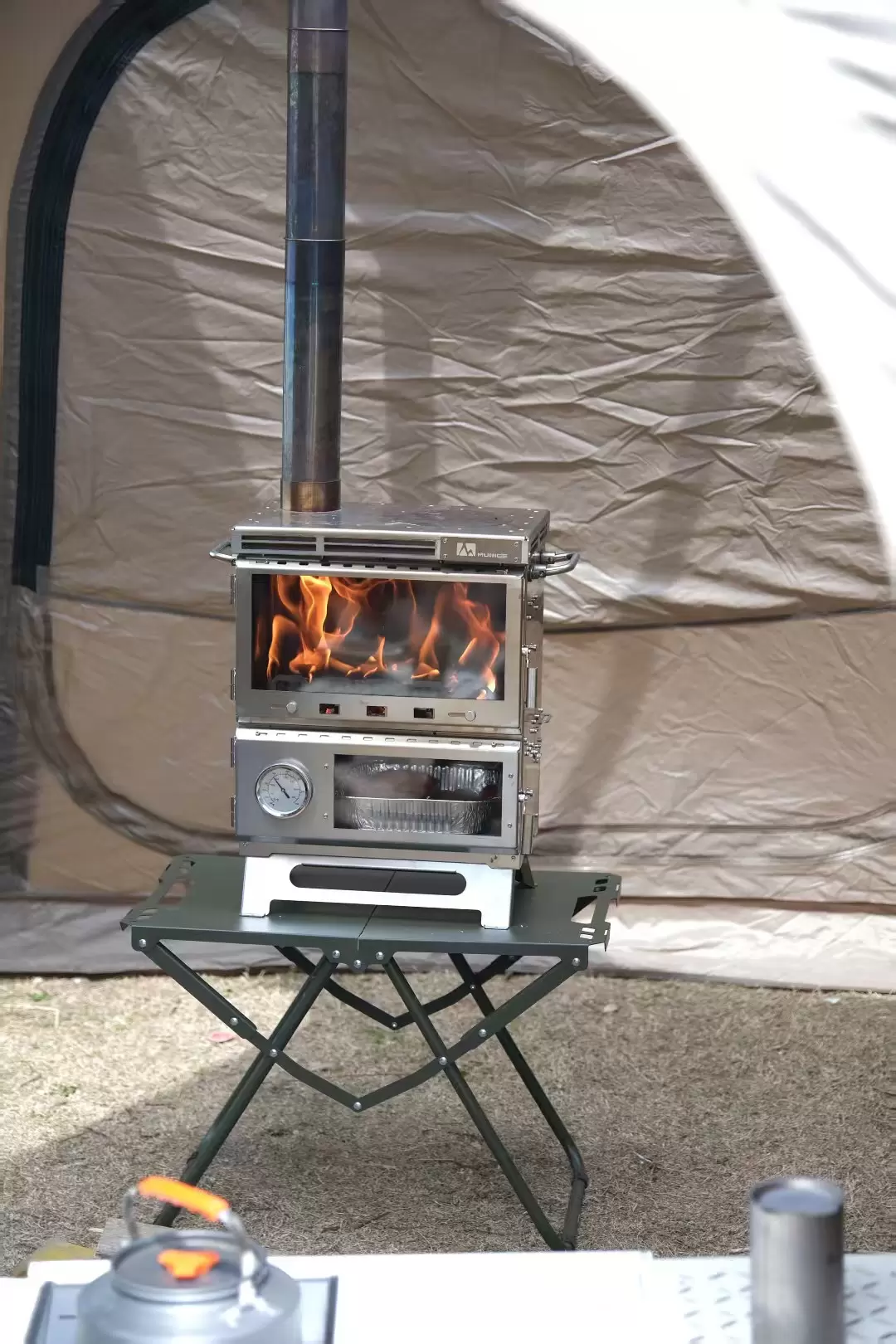 Horno de camping multifunción todo en uno
