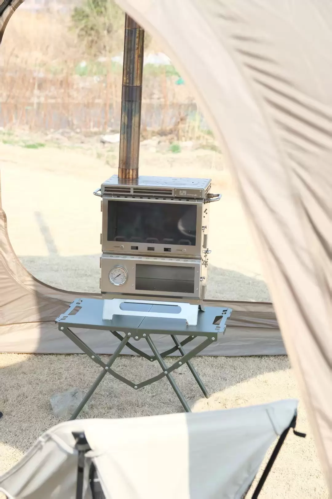 Horno de camping multifunción todo en uno