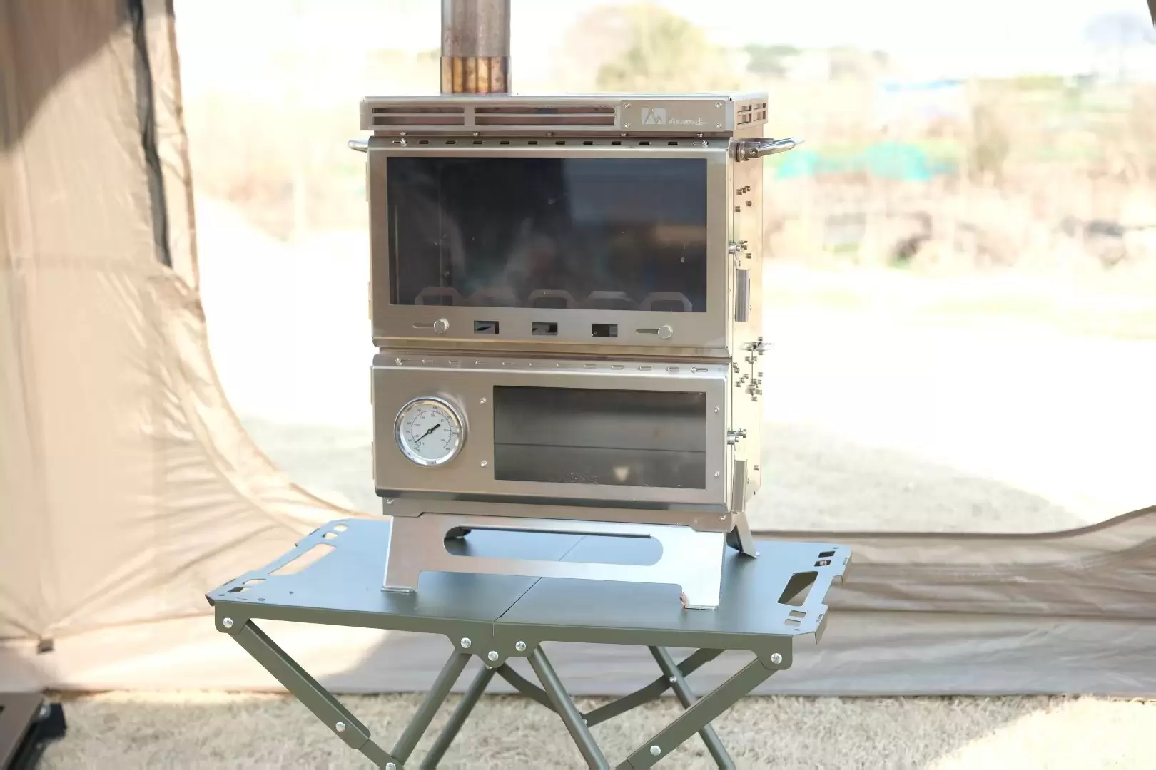 Horno de camping multifunción todo en uno