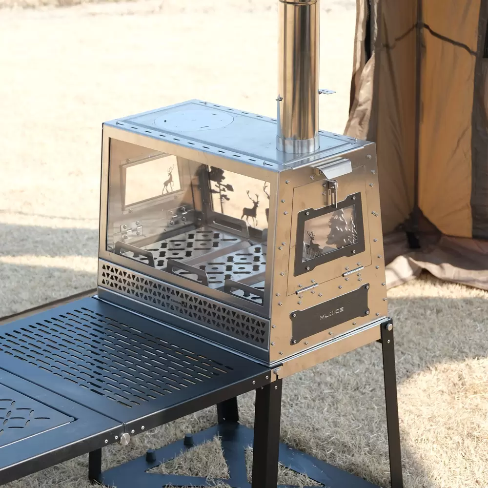 Horno de leña para exteriores Honeycomb Totem