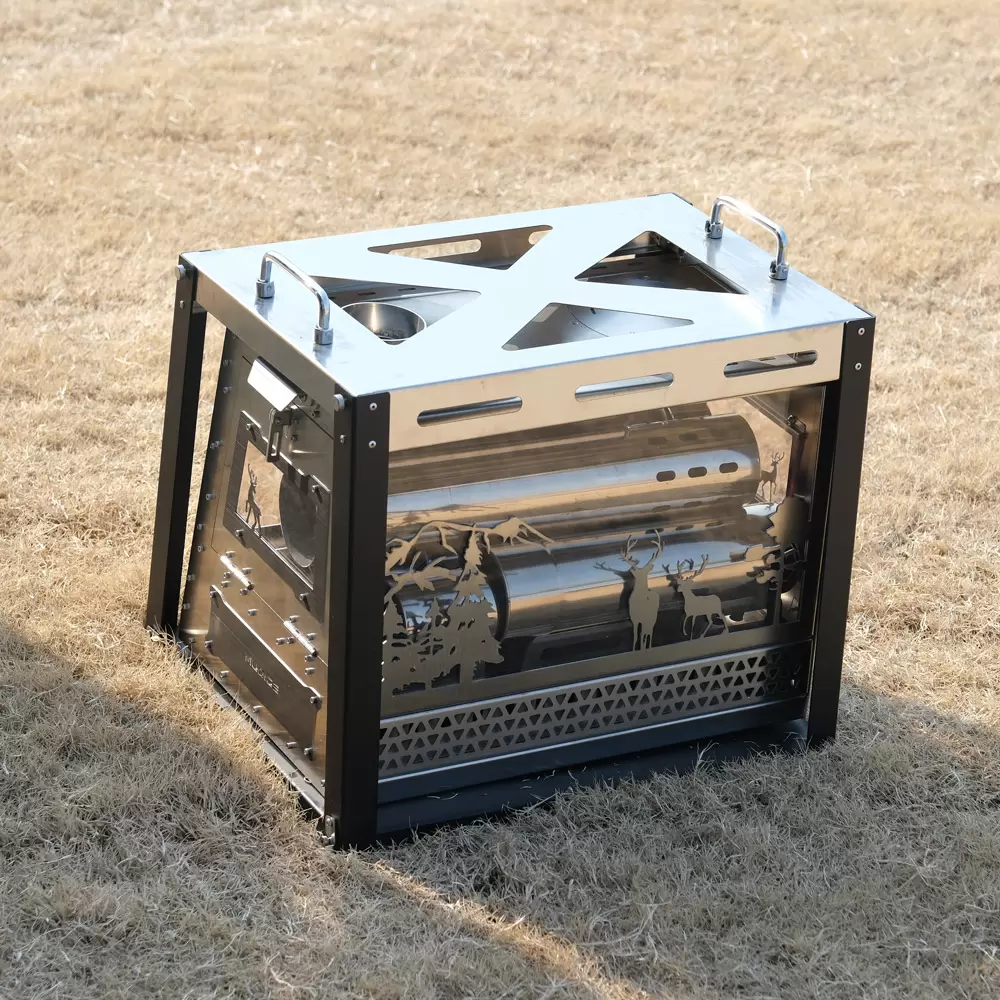 Horno de leña para exteriores Honeycomb Totem