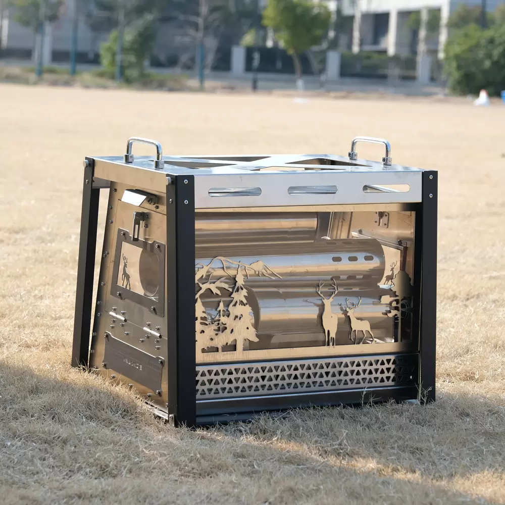 Horno de leña para exteriores Honeycomb Totem
