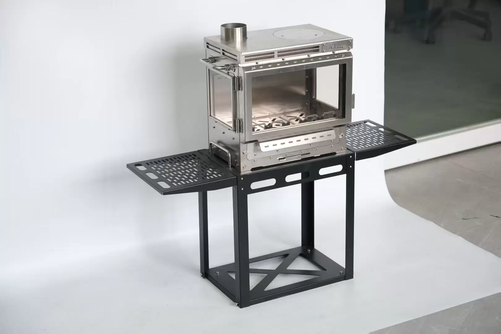 Horno de carpa de combustión estática adaptable de múltiples escenas