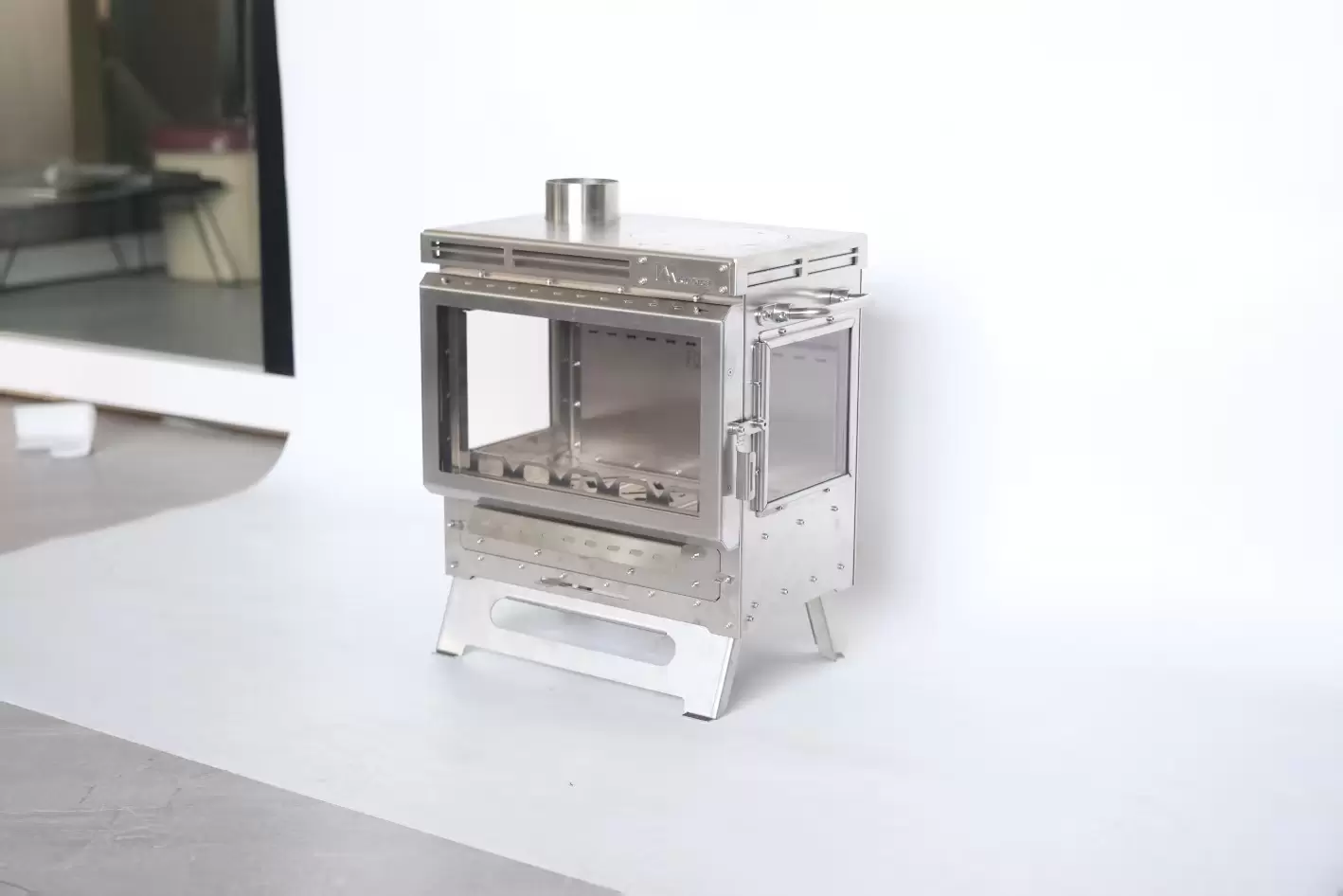 Horno de carpa de combustión estática adaptable de múltiples escenas