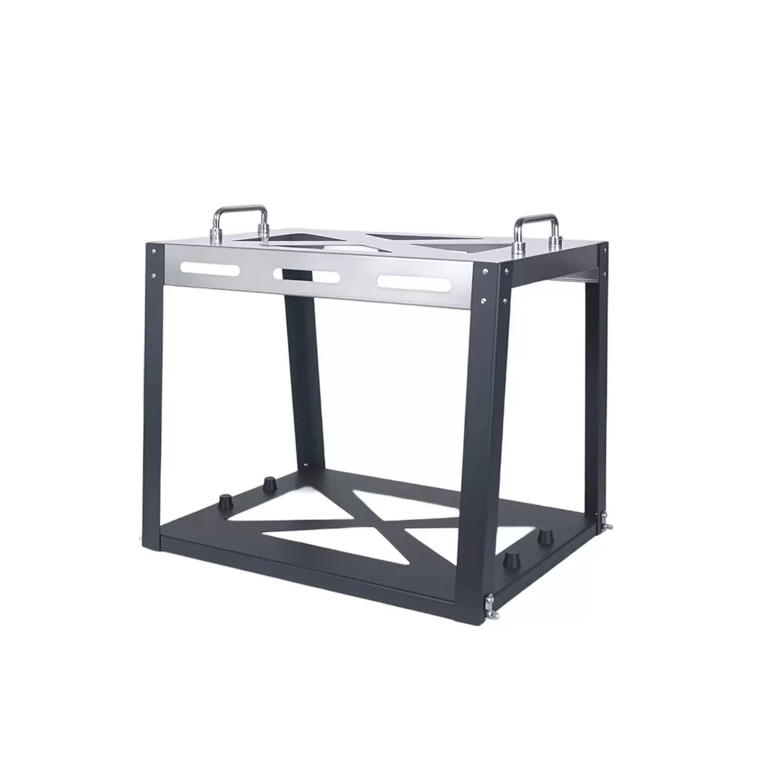 Estufa de carpa trapezoidal de acero inoxidable