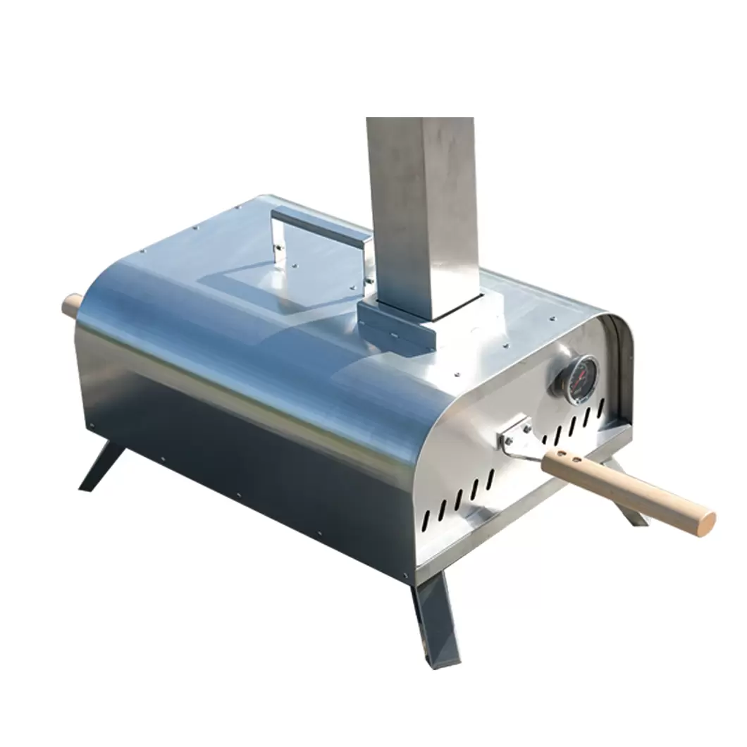 Estufa de pizza para exteriores de acero inoxidable
