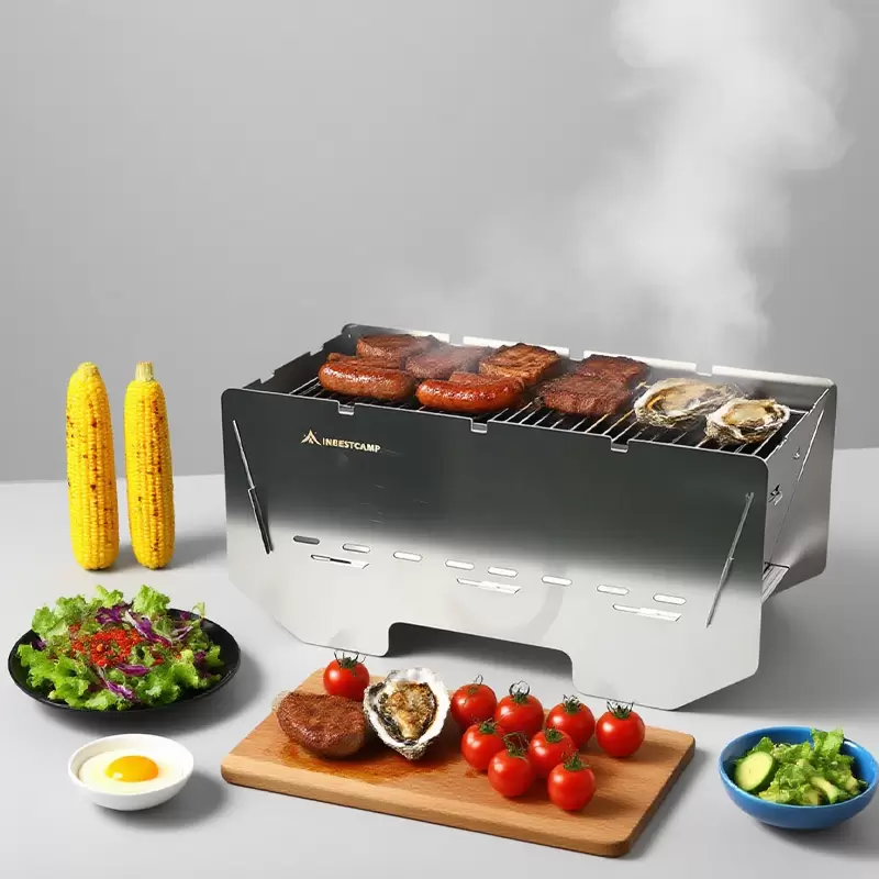 Parrilla de gas para acampar Inbestcamp