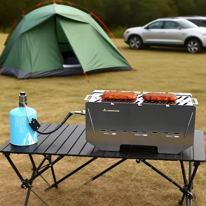 Parrilla de gas para acampar Inbestcamp