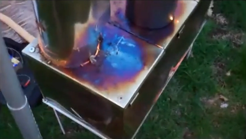 Estufa de tienda plegable ultraligera de menos de 15 libras