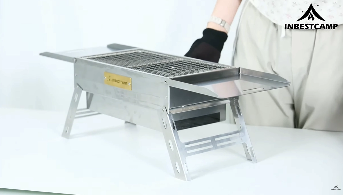 Construcción de parrillas para barbacoa de exterior resistentes al viento y duraderas Construcción de parrillas para barbacoa de exterior resistentes al viento y duraderas