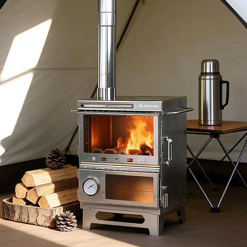 Estufa de camping para invierno, lista para OEM, para marcas profesionales