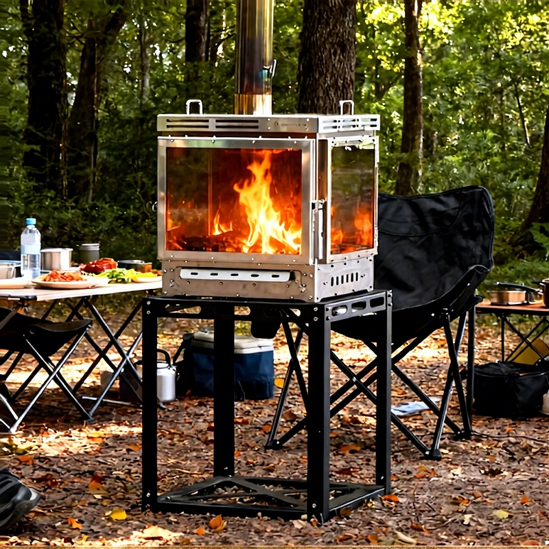 Calentador de estufa para tienda de campaña