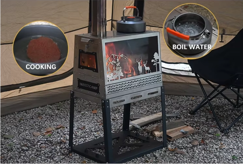 Proveedor de estufas de leña para carpas de exterior