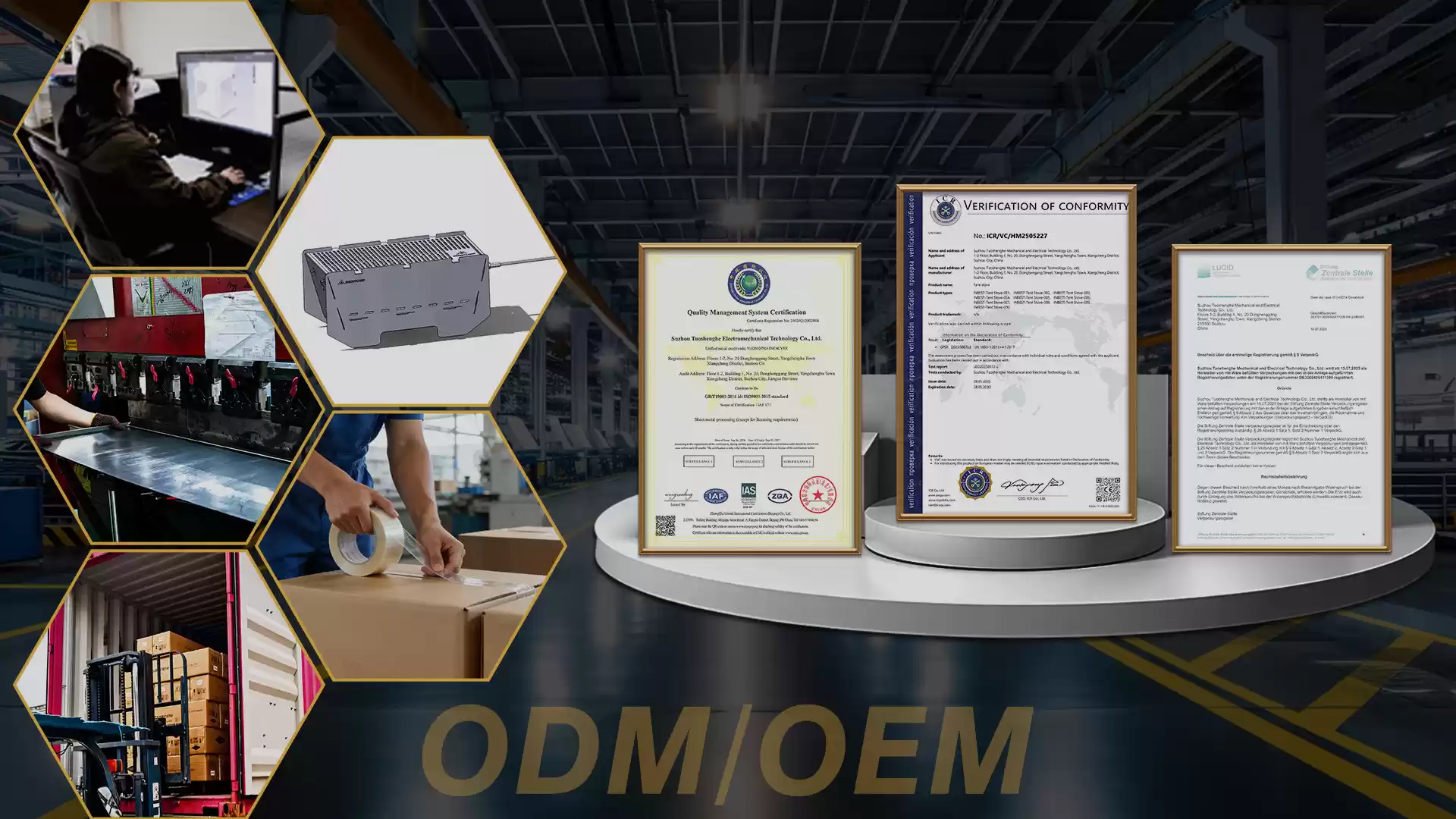 Fabricante de equipos para actividades al aire libre con sede en China