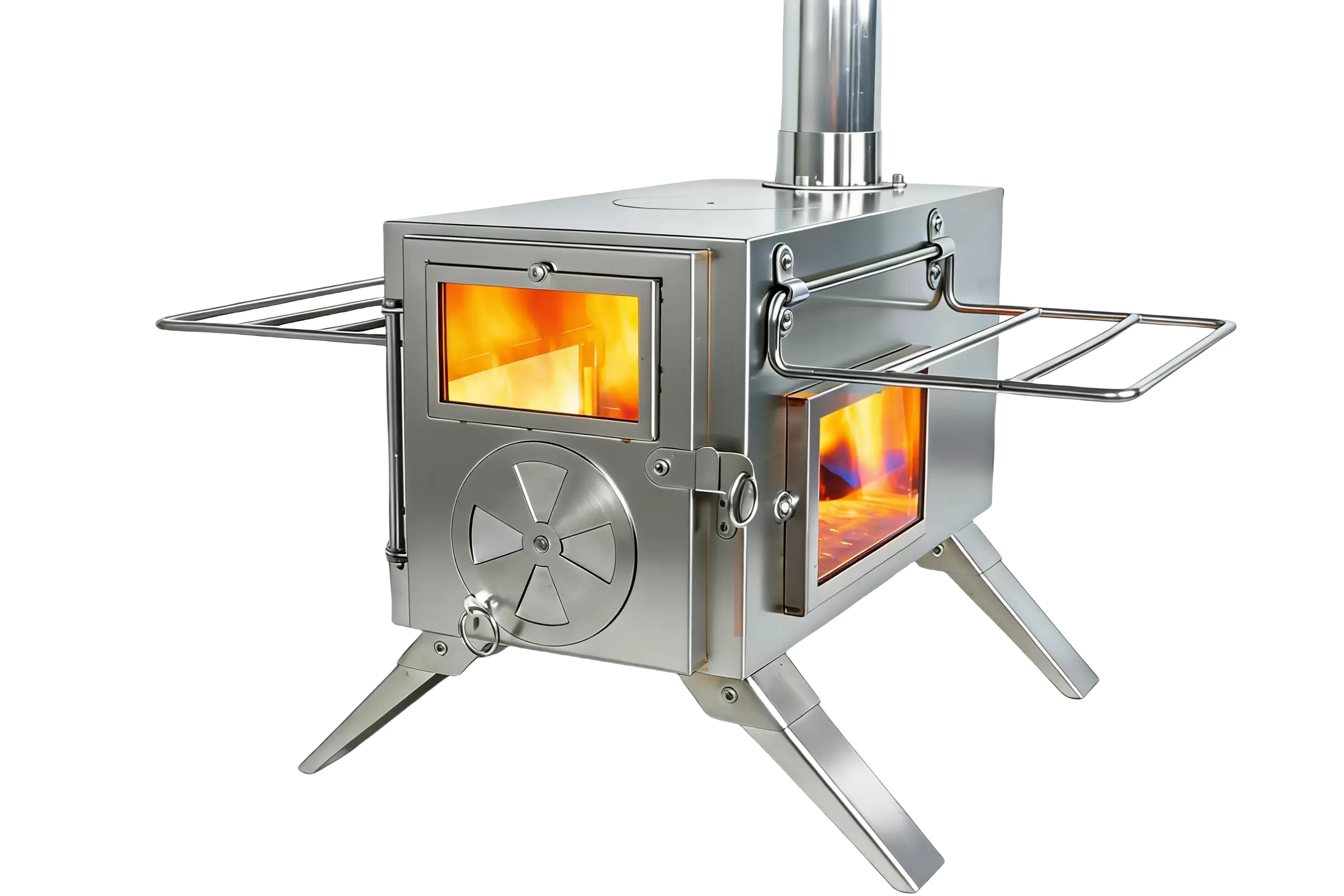 Estufa de leña portátil para acampar ODM