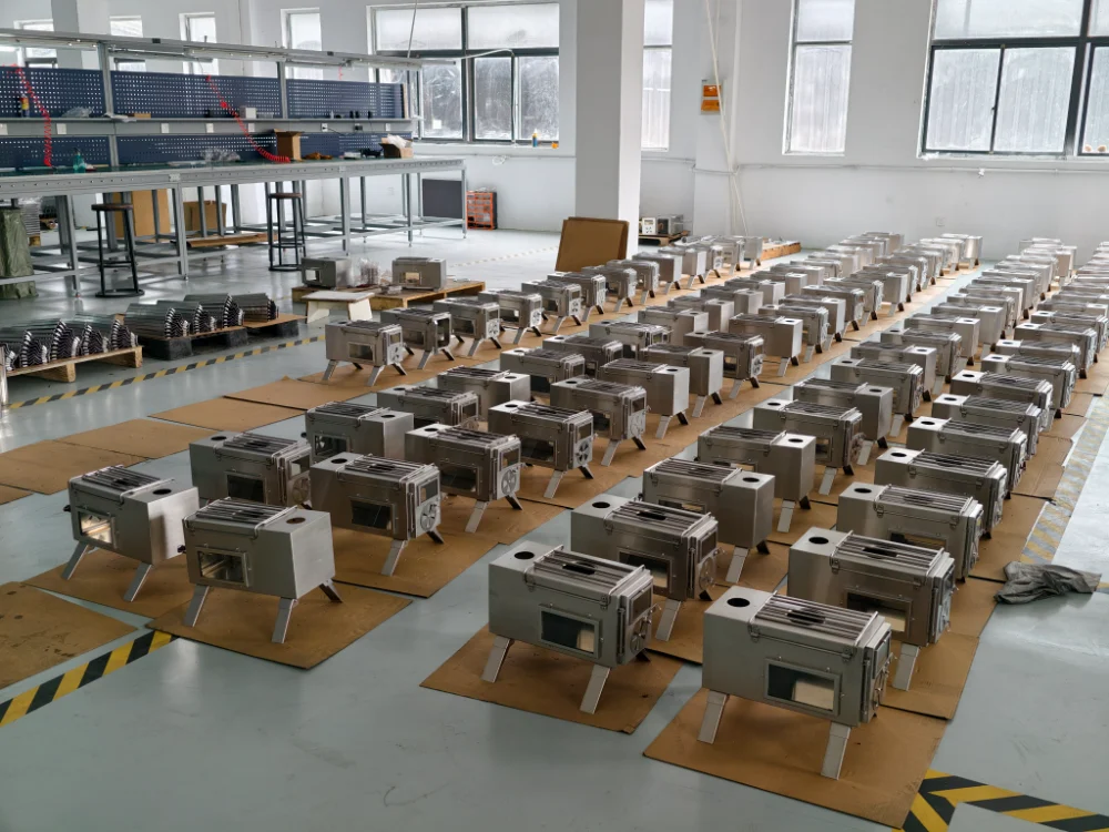 Estufa de leña portátil para camping ODM/OEM