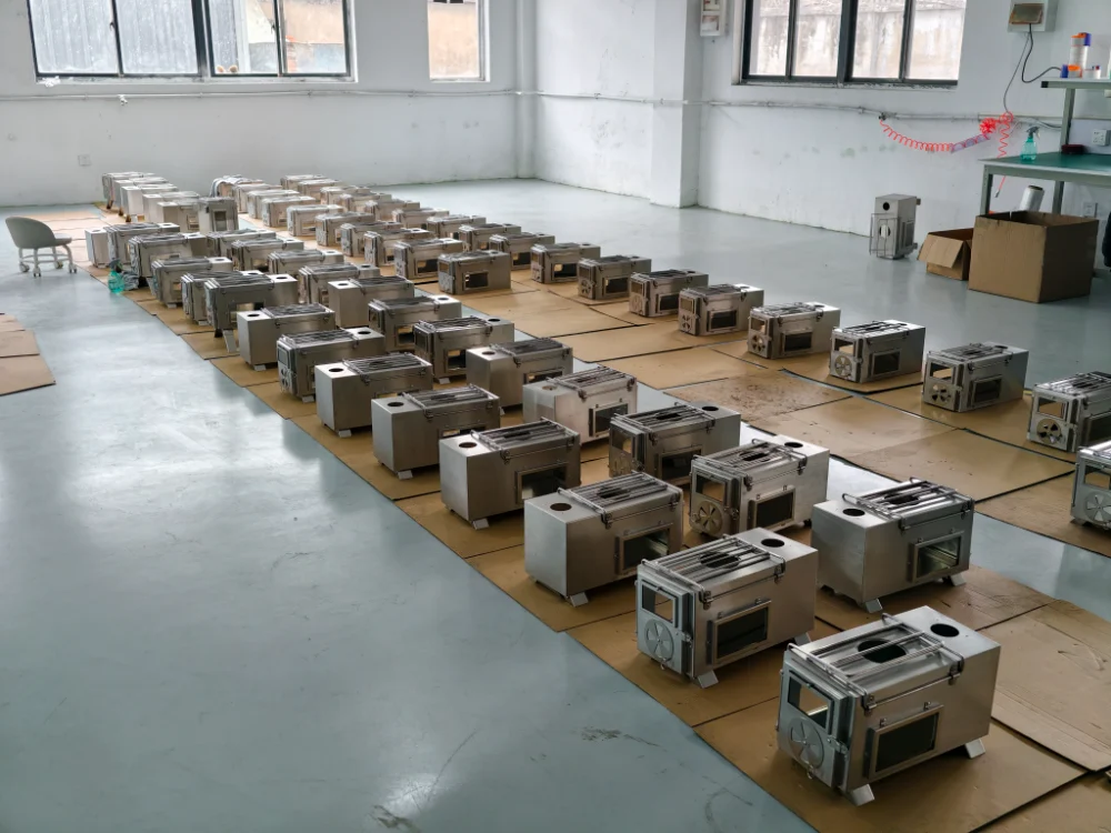 Estufa de leña portátil para camping ODM/OEM