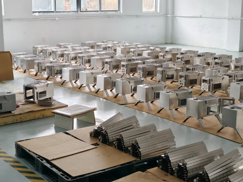 Estufa de leña portátil para camping ODM/OEM