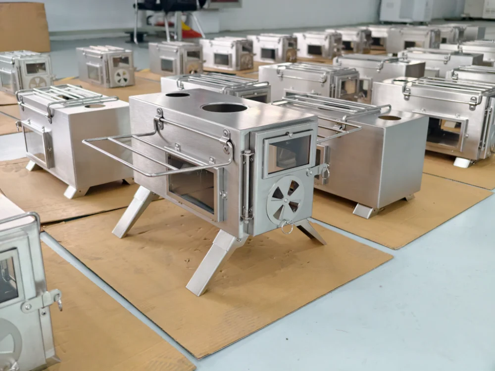 Estufa de leña portátil para camping ODM/OEM