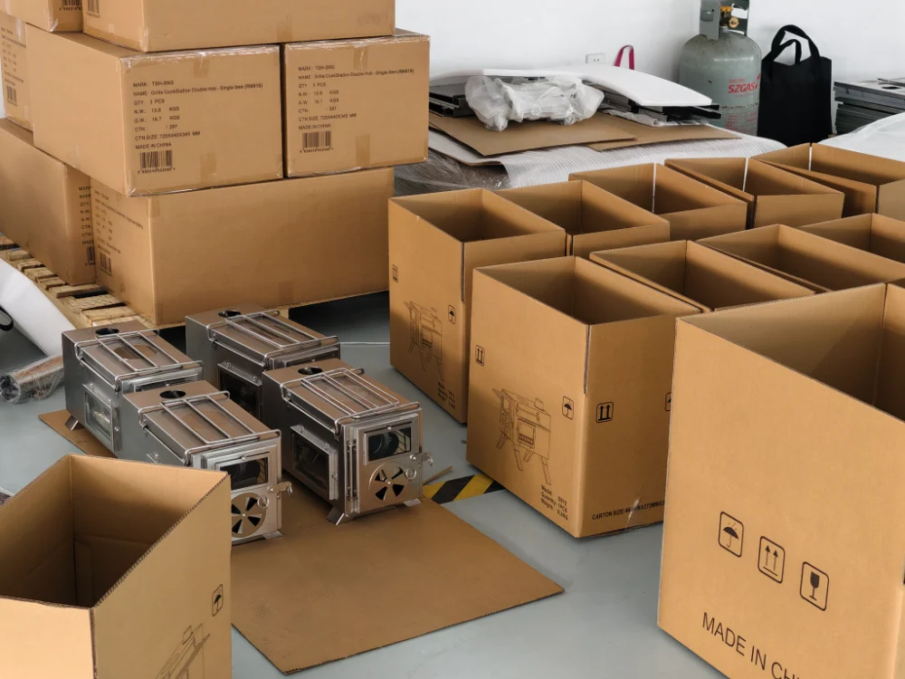 Estufa de leña portátil para camping ODM/OEM