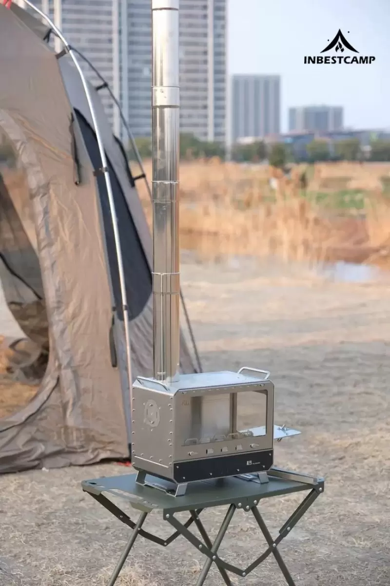 Estufas de leña portátiles para acampar