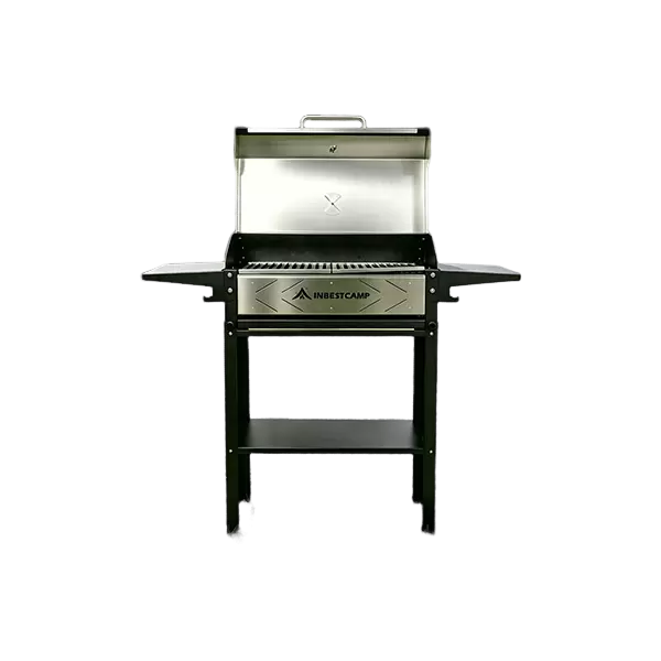 Parrilla de carb&oacute;n para patio trasero de gran capacidad